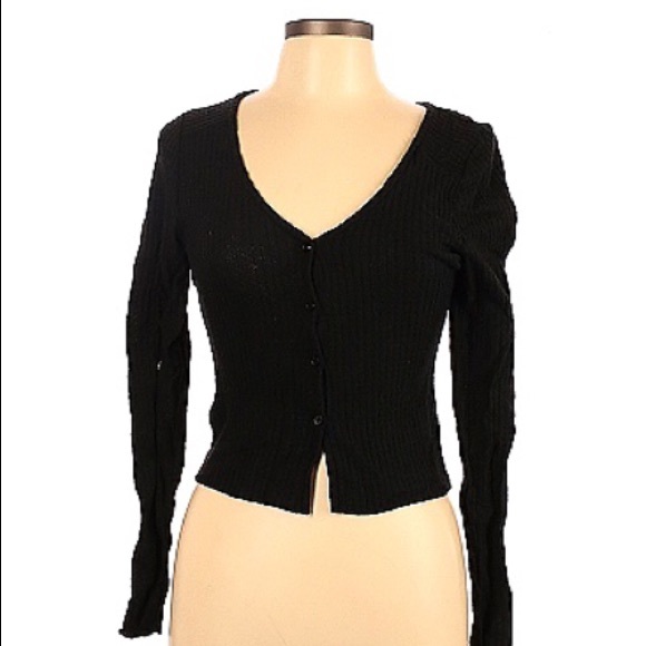 Socialite Black Cardigan - Picture 2 of 2